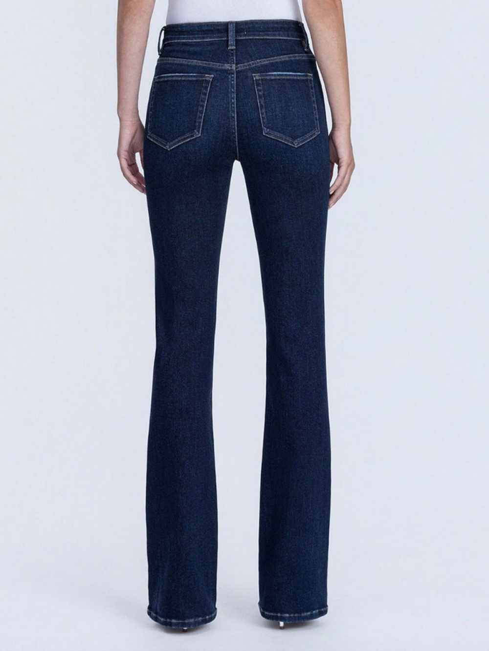 Express Women's Dark Indigo Bootcut Jeans - Picture 6 of 6